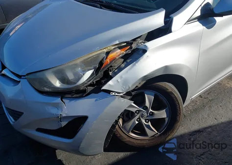 2014 Hyundai Elantra Se from USA, damaged, VIN KMHDH4AE8EU210711